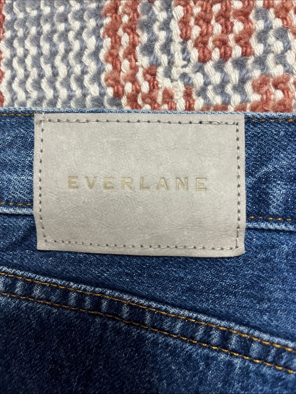 NWT Everlane The Everybody Jean Button Fly Organic Cotton Mid Rise Sz E10x32 - Picture 9 of 10